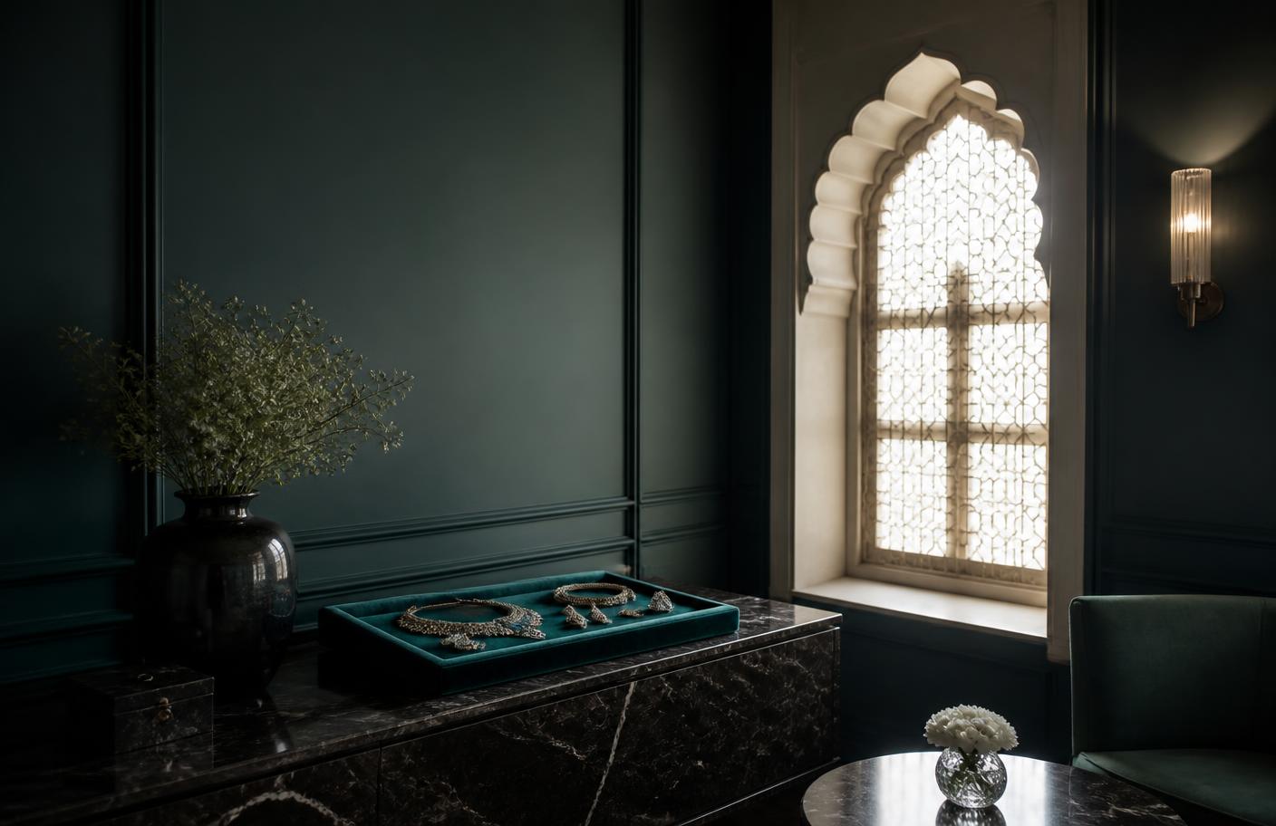 Private consultation room at the atelier